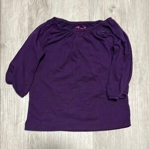 4/$20 Purple Long Sleeve Top